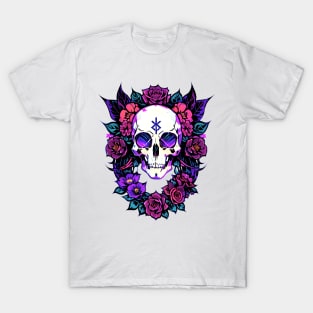 Cyberpunk Flowers T-Shirt